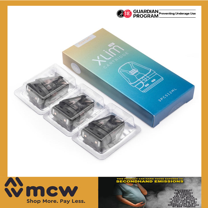 OXVA XLIM V2 CARTRIDGE PER PIECE top fill cart mcw international trading corp OXVA XLIM V2 CARTRIDGE PER PIECE top fill cart mcw international trading corp