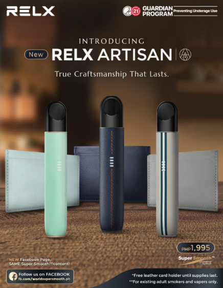 RELX Metal Artisan  RELX USA RELX VAPE USA SHOP BUY RELX PODS