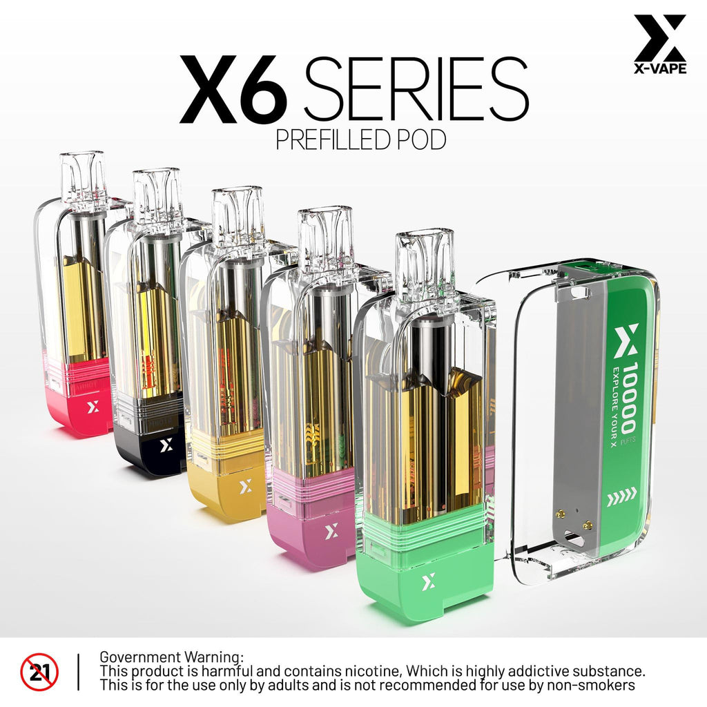 X-VAPE X6 mcw international trading corp X-VAPE X6 mcw international trading corp