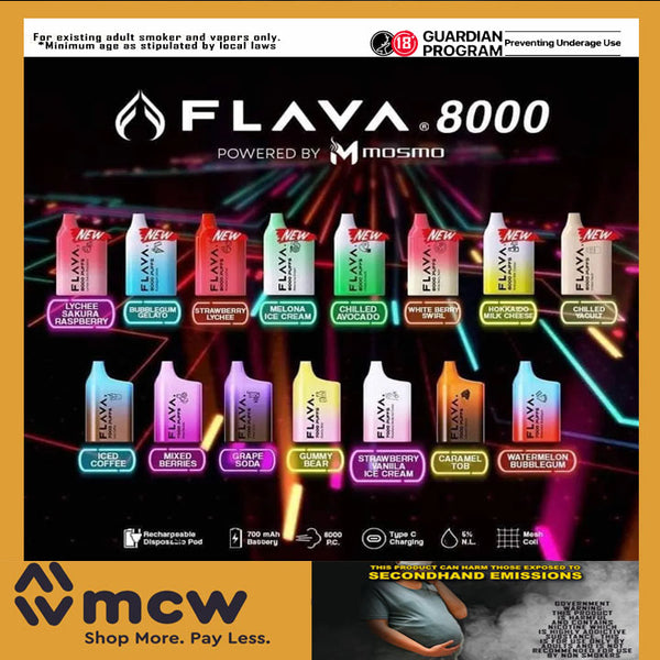 Flava Oxbar 9500 Puffs Mcw International Trading Corp - Free Schedule ...