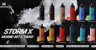 MOSMO STORM X SUB-OHM DISPO 6000 puffs